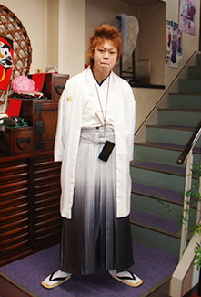 男のきもの